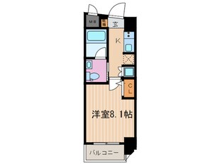 ｸﾘｽﾀﾙｸﾞﾗﾝﾂ京都高辻(804)の物件間取画像